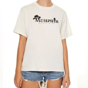 NWT Memphis music city T-shirt sz small oversized